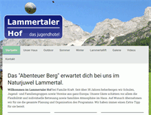 Tablet Screenshot of jugendreisen-salzburg.com
